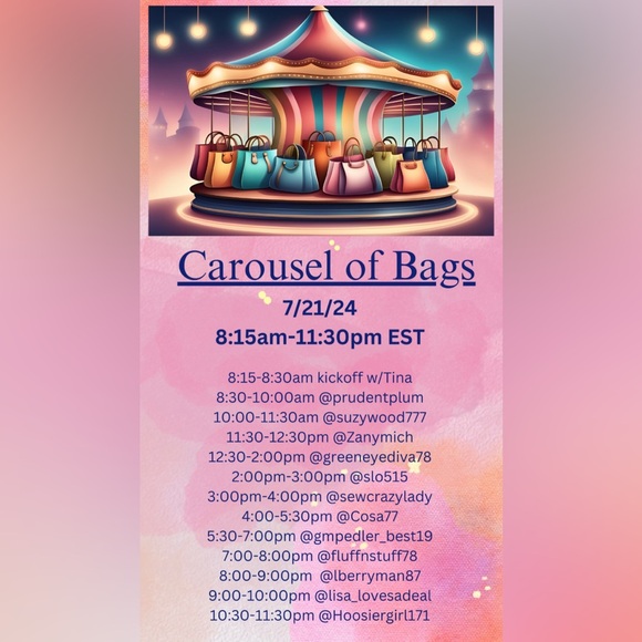 Lydia’s Live $3 Designer Bags💜 Y’all know we vibin💜 - Picture 2 of 9